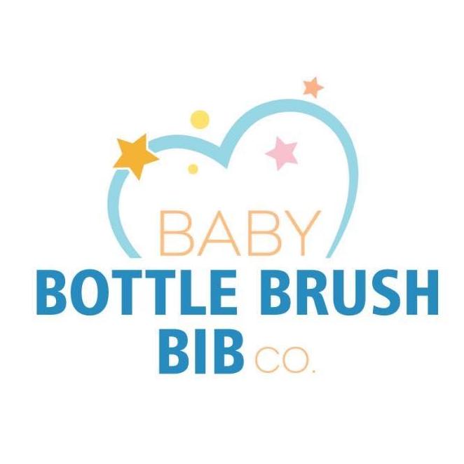 Baby Bottle  Brush Bib